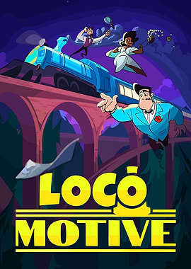 Loco Motive Cartoon Train Adventure