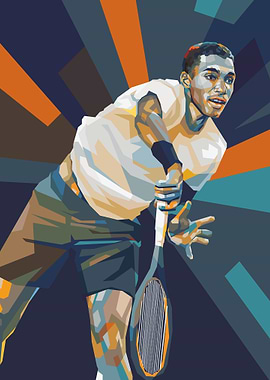 Felix Auger-Aliassime in Action