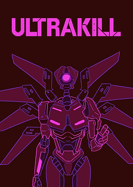 Ultrakill Robot with Wings