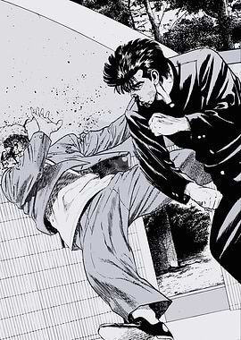 Manga Fight Scene