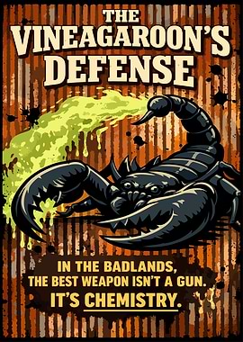 Vinegaroon Survival Art