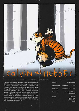 Calvin and Hobbes in the Snow