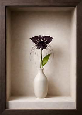 Bat Flower in the Nook