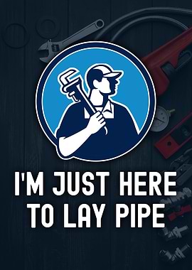 Plumber 'I'm Just Here To Lay Pipe'