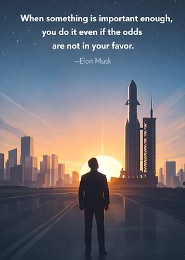 Elon Musk Quote on Rocket Launch