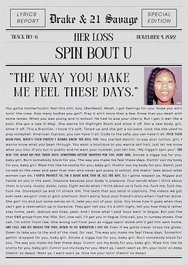 Drake & 21 Savage Spin Bout U