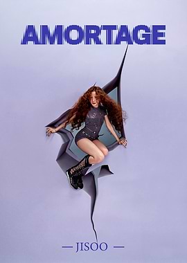 Jisoo Amortage Album Cover