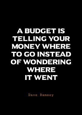 Budgeting quote by Dave Ramsey