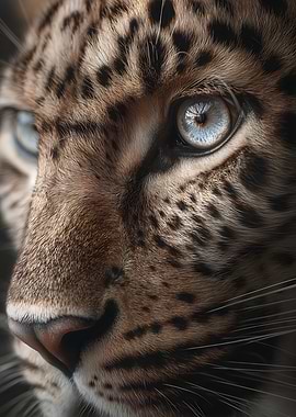 Close-up of a Leopard's Eye