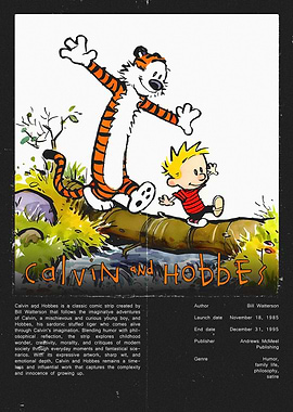 Calvin and Hobbes Comic Strip Art