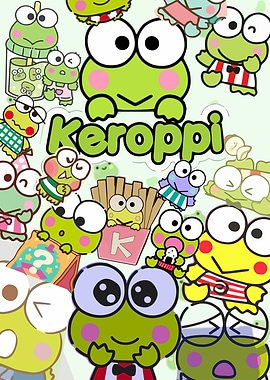 Keroppi and Friends Collage