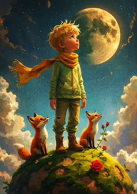 The Little Prince and Foxes