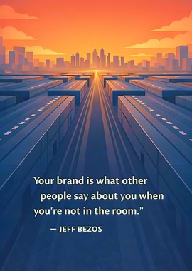 Jeff Bezos quote on brand