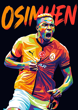 Victor Osimhen WPAP Art