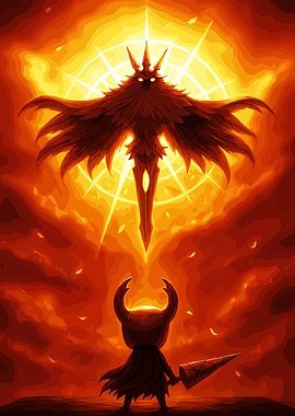 The Knight faces the Radiance