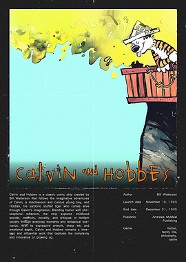 Calvin and Hobbes Comic Art