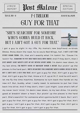 Post Malone Guy For That