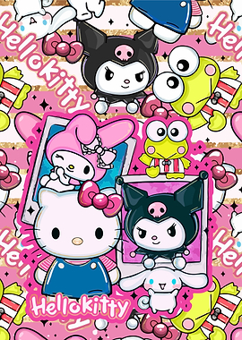 Sanrio Characters Collage