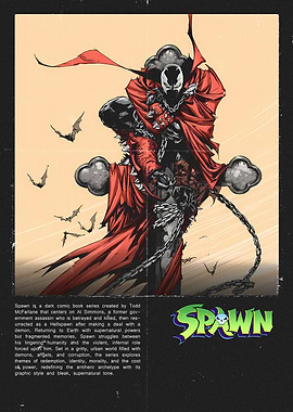 Spawn Comic Book Art