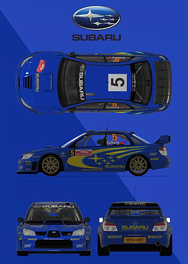 2007 Subaru Impreza S12B WRC