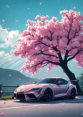 Supra Under Cherry Blossoms