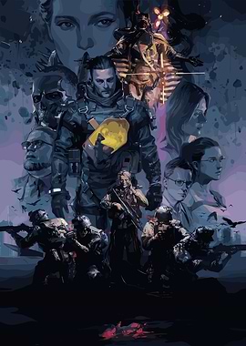 Death Stranding Poster Art