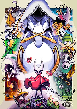 Hollow Knight Silksong Characters