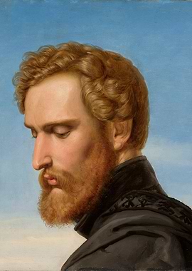Portrait of a Man with Red Hair