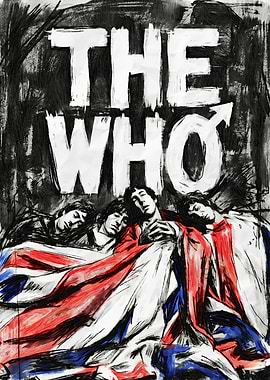 The Who Band Portrait