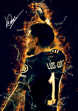 Football Player Luis Diaz