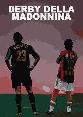 Duo Footballers Poster