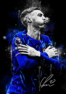 Cole Palmer in Blue Jersey