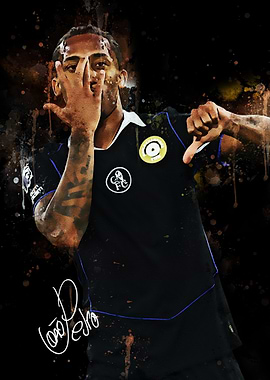 Joao Pedro with Hand Gesture