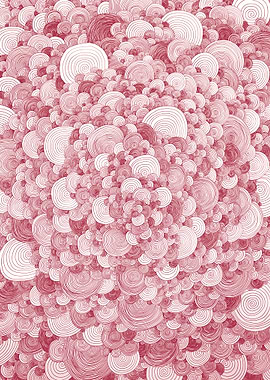 SKY — Red and White Spirals