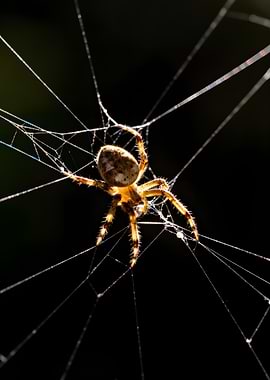 Spider on a Web