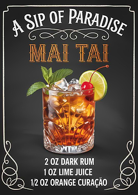 Mai Tai Cocktail Recipe