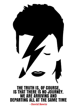 David Bowie Lightning Bolt Quote
