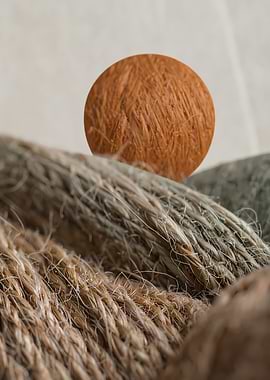 Ball of Yarn and Twine