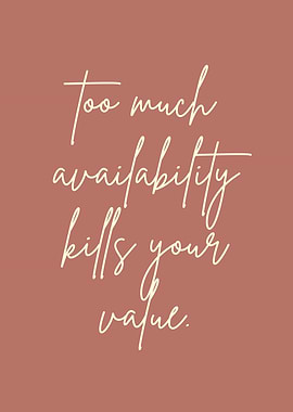 Inspirational Quote About Value