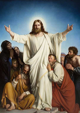 Jesus Christ with Disciples