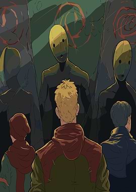 Figures in a Mysterious Hall