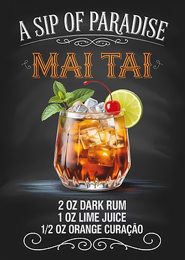 Mai Tai Cocktail Recipe