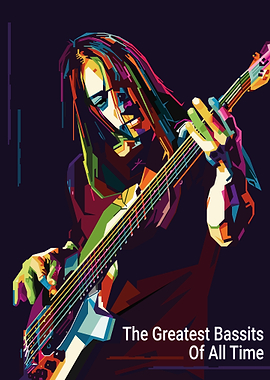 Pop Art Bassist