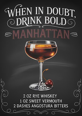 Manhattan Cocktail Recipe
