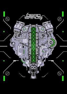 Dead Space Necromorph Engine Art