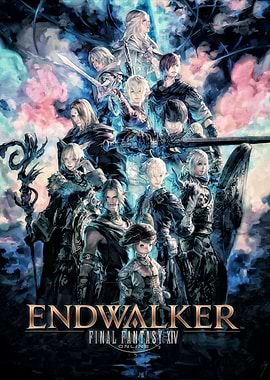 Final Fantasy XIV Endwalker Poster