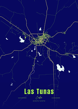Las Tunas City Map