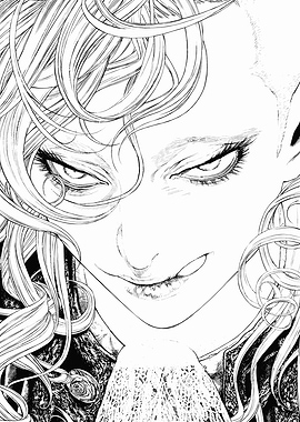 Manga Character Close-up