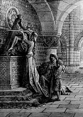 For the Defence of Christ Gustave Dore Crusades Engraving