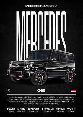 Mercedes-AMG G65 Poster